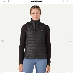 Patagonia Black Nano Puff Vest